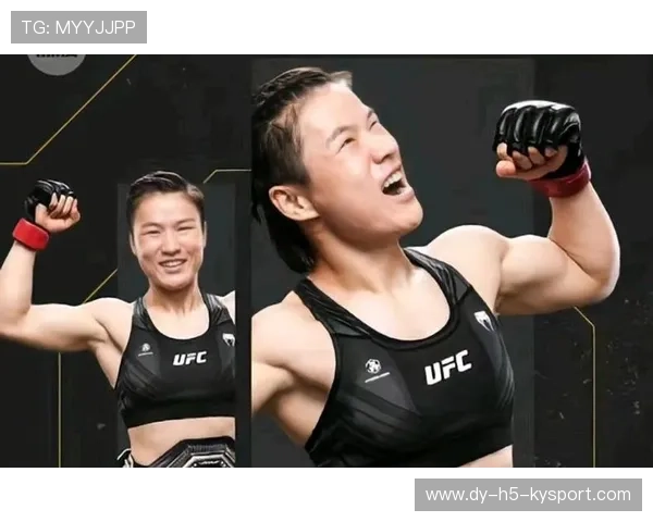 UFC张伟丽连环组合拳KO对手，展现王者风范